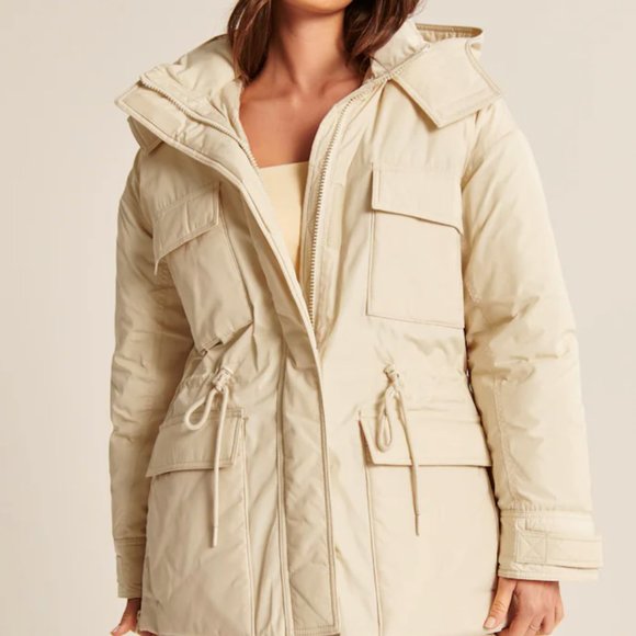 NWT | Abercrombie & Fitch Parka Womens Size XL - Picture 3 of 4